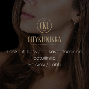 L&auml;&auml;k&auml;rit: kasvojen kaventaminen botuliiniilla - HKI / LAHTI