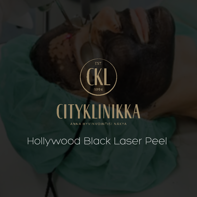 Hollywood Black Laser Peel -hoito 1 kert.