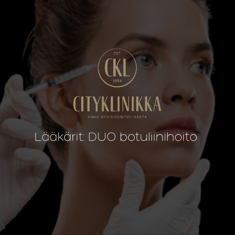 L&auml;&auml;k&auml;rit: DUO botuliinihoito - HKI / LAHTI