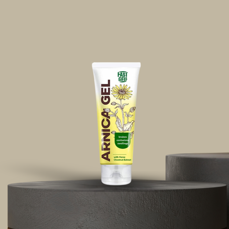 Arnica-geeli pistoshoidon j&auml;lkeen