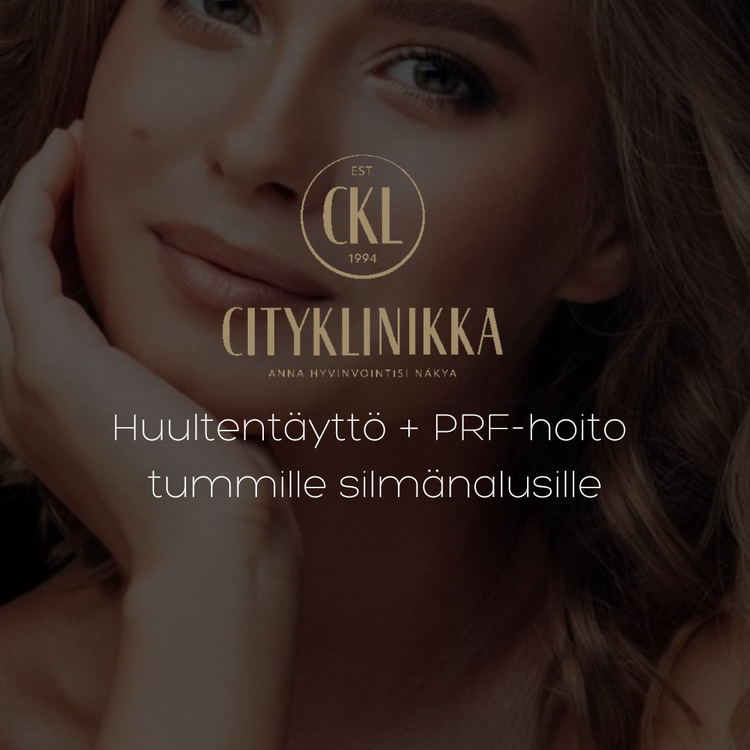 Huultent&auml;ytt&ouml; + PRF tummille silm&auml;nalusille